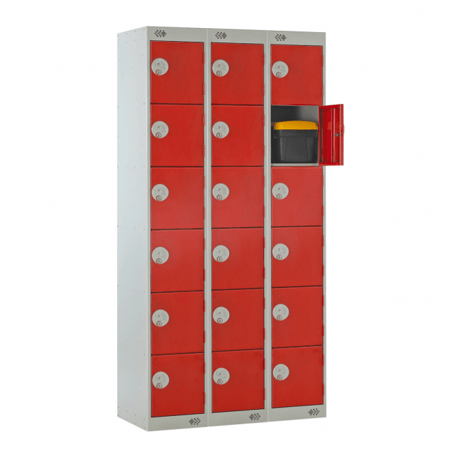 Link Lockers Link Lockers Link 6 Door Locker (Nest of 3)